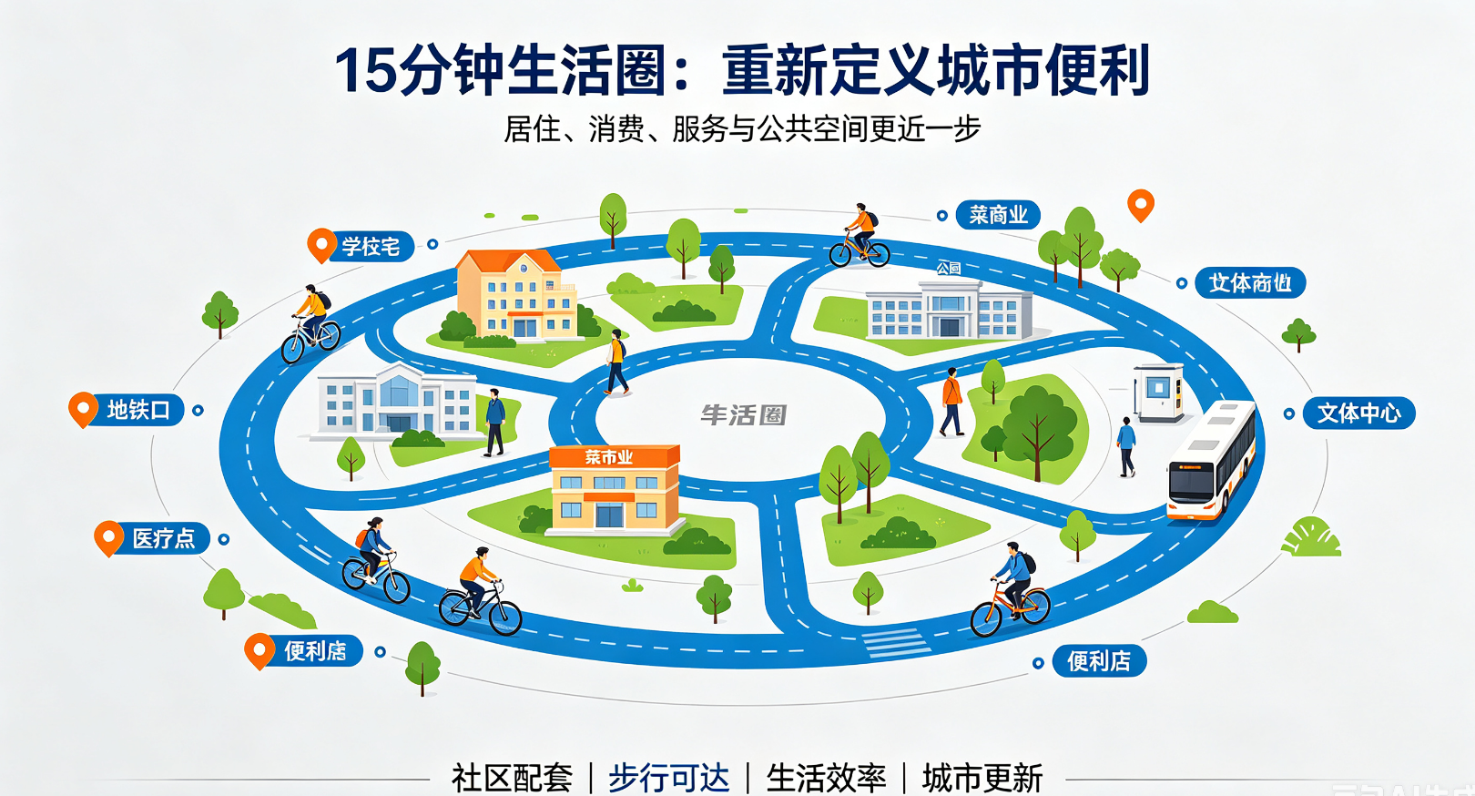 15分钟生活圈-重新定义城市便利