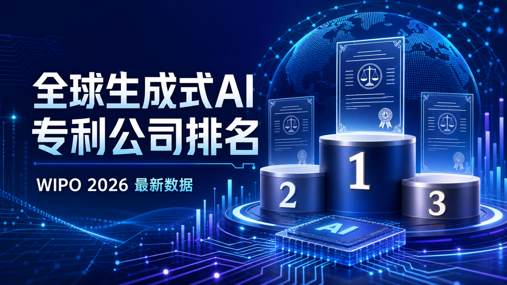 2026全球生成式AI专利最多的公司排名