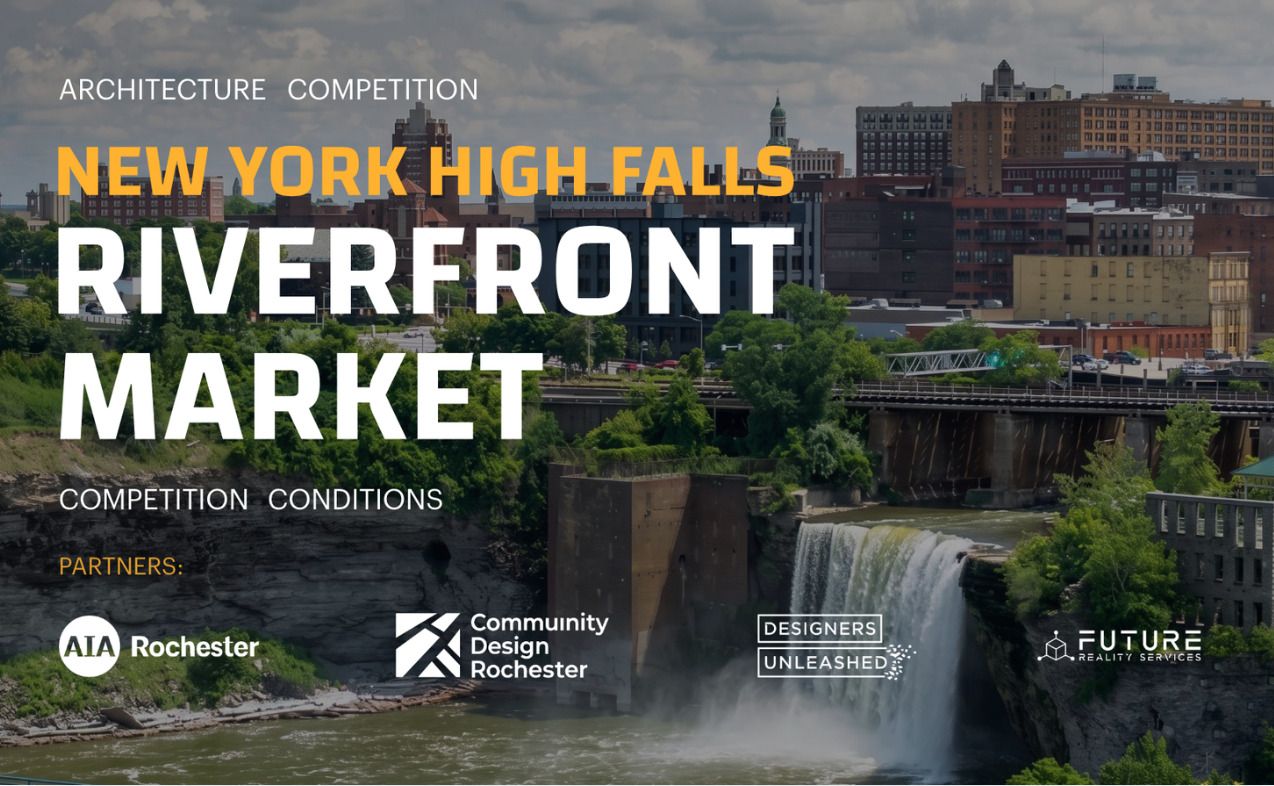 New York High Falls Riverfront Market 纽约高瀑布河滨市集国际建筑竞赛