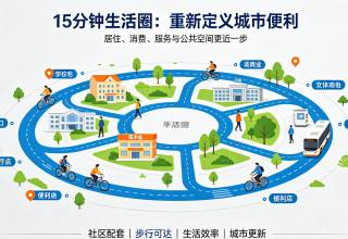 15分钟生活圈-重新定义城市便利