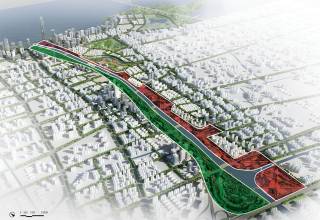 江阴锡澄运河公园：把工业水岸重组为连续城市景观